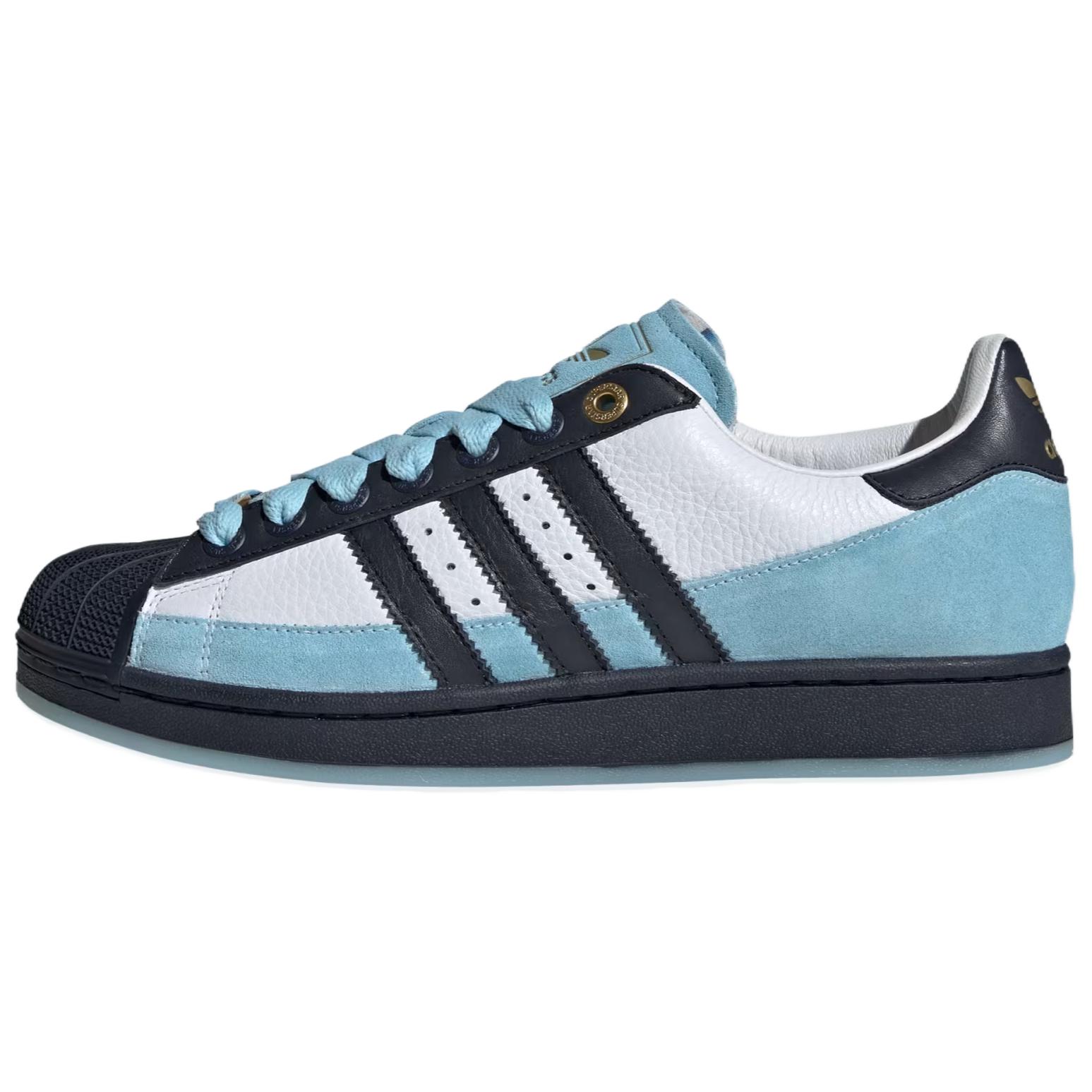 

Adidas Originals Скейтбордные кроссовки Superstar 2, унисекс, сине-бело-черный