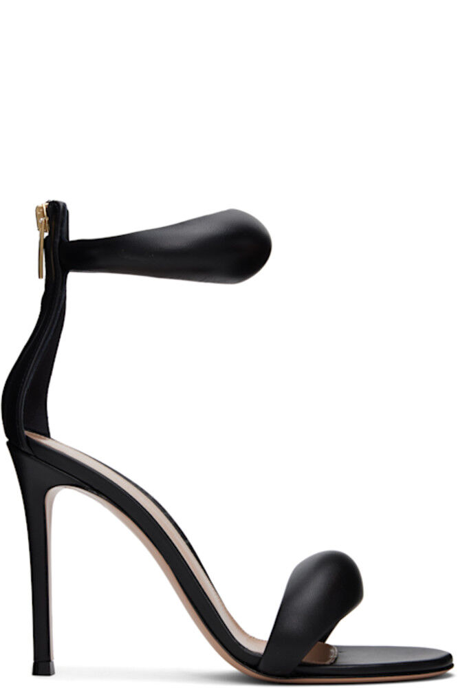 Черные босоножки на каблуке Bijoux Gianvito Rossi