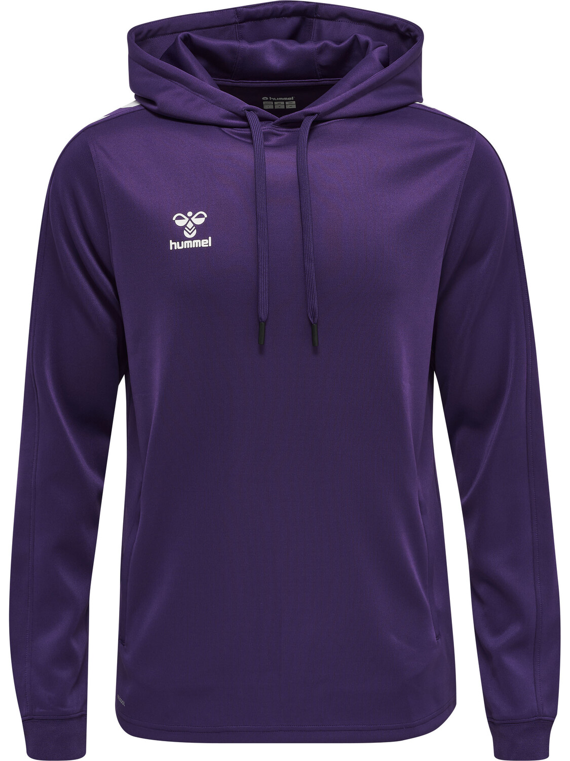 

Толстовка Hummel Hoodie Hmlcore Xk Poly Sweat Hoodie, цвет ACAI/WHITE