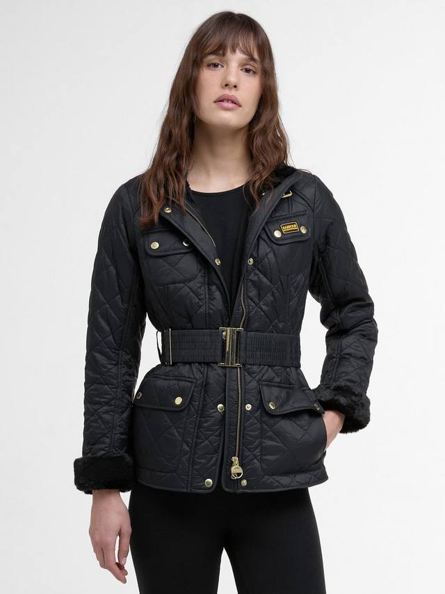 

Современная куртка International Modern Polarquilt Barbour, Black/Black