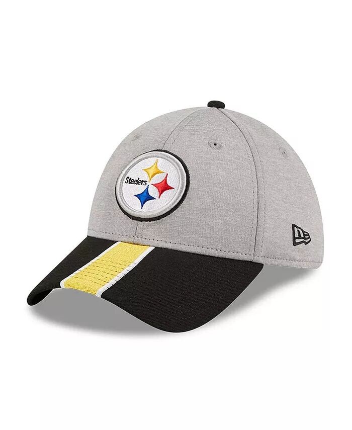 

Мужская кепка Pittsburgh Steelers 39THIRTY Flex, серо-черная New Era