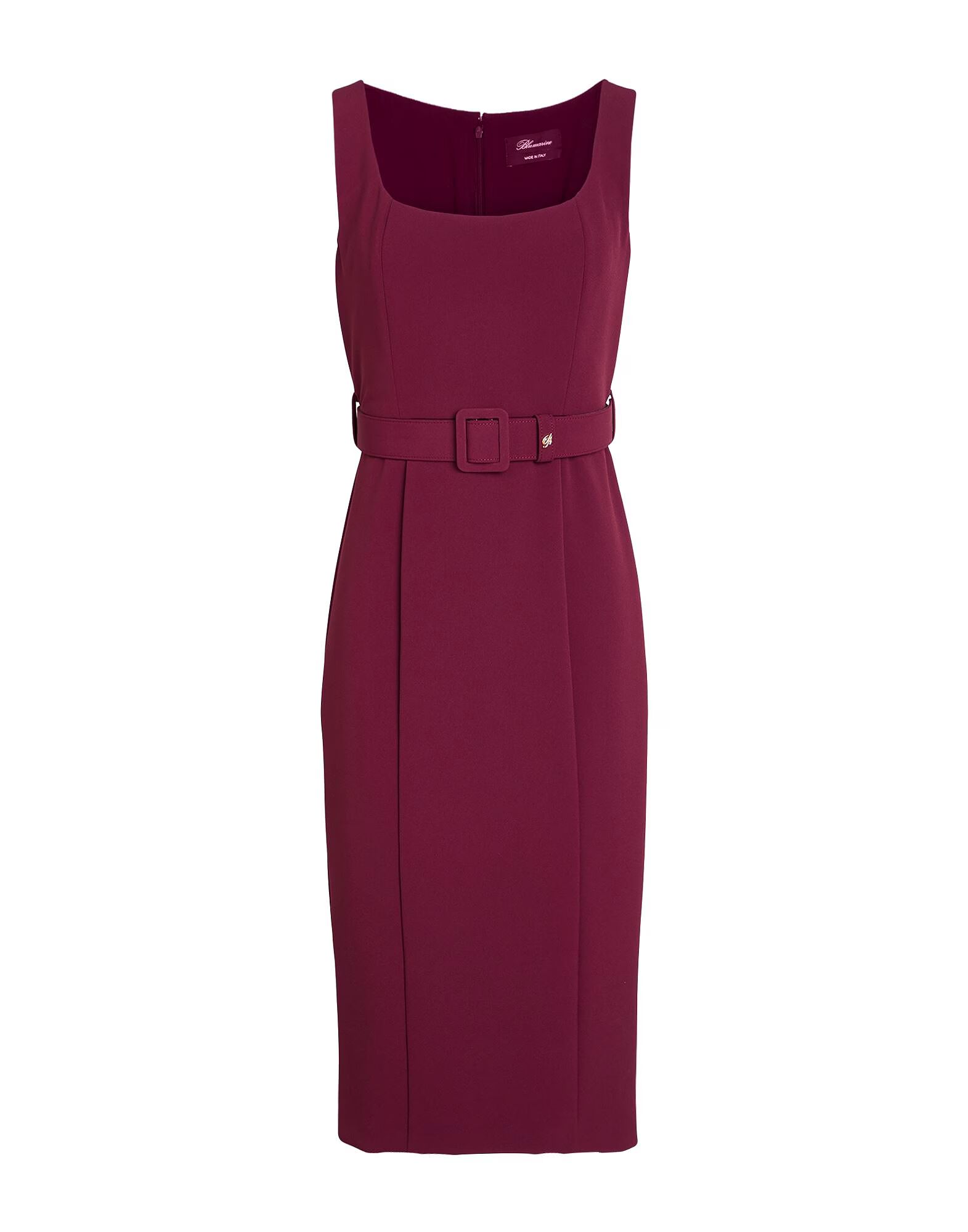 Платье миди Blumarine, сливовый