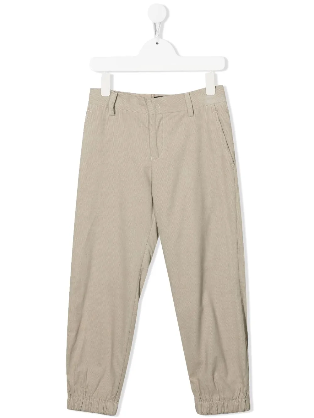 

Брюки чинос с манжетами Emporio Armani Kids, нейтральный
