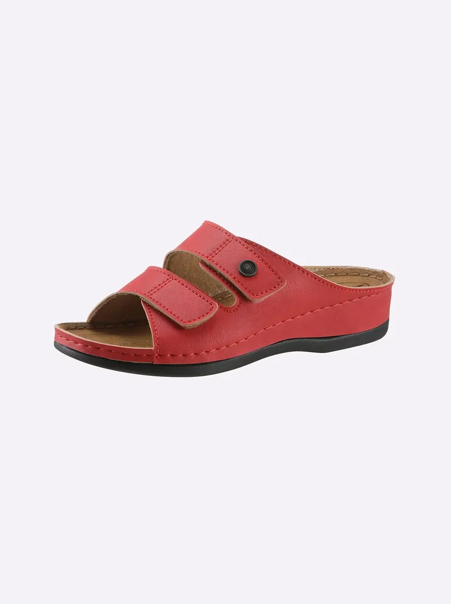 Туфли-мюли Franken Franken-Schuhe, красный