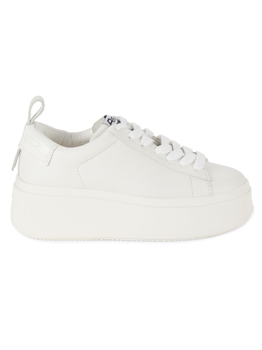 Кроссовки Move Leather на платформе Ash, белый