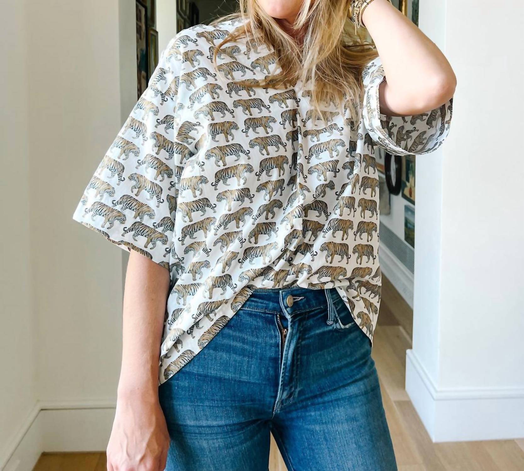 

Кимоно туника с тигром Brooke Wright, Tiny Tiger