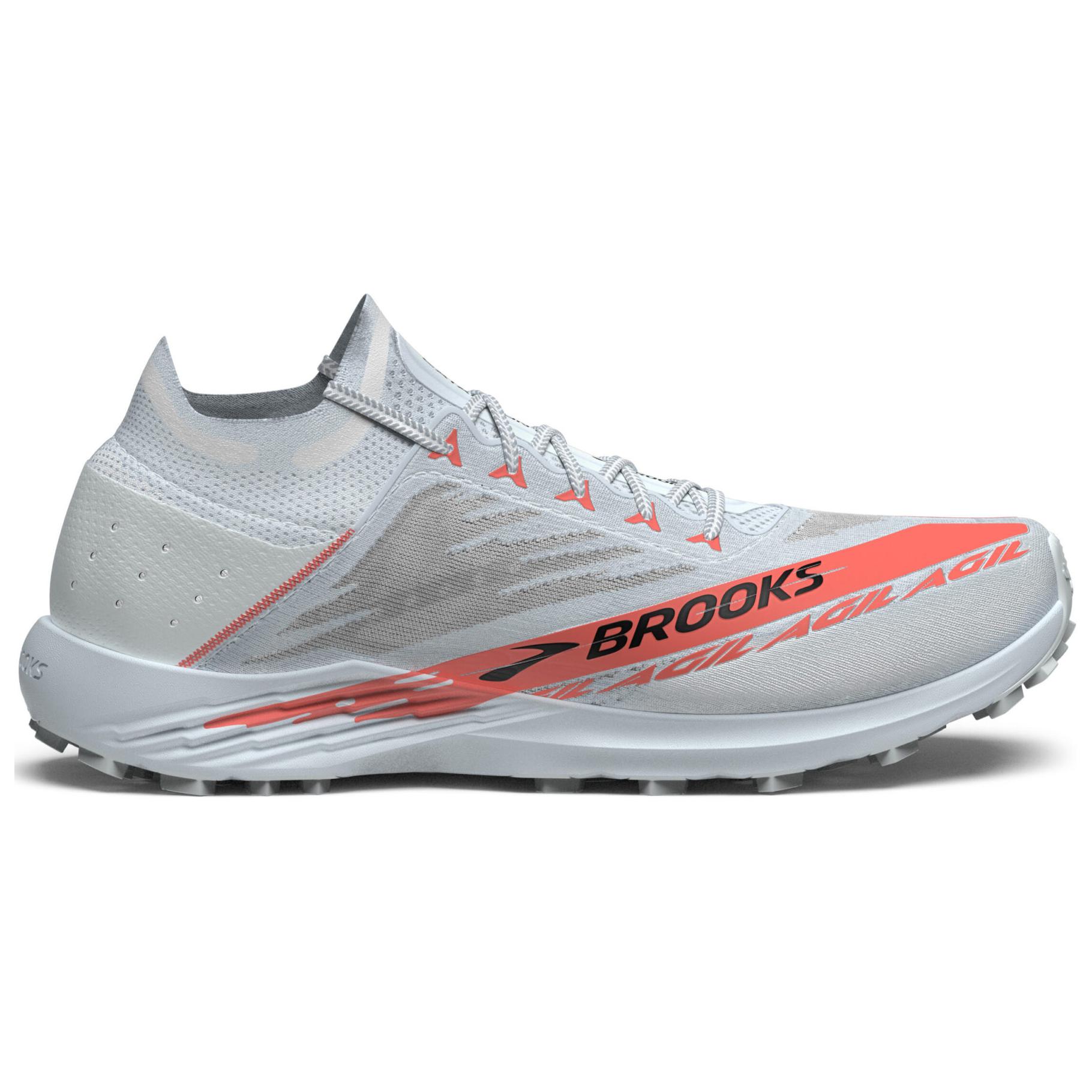 Brooks Кроссовки Catamount Agil 'Illusion Blue Orange' в цвете небесно-голубой серый/розово-красный/оранжево-красный, цвет Sky Blue Gray/Pink Red/Orange Red — фото 3