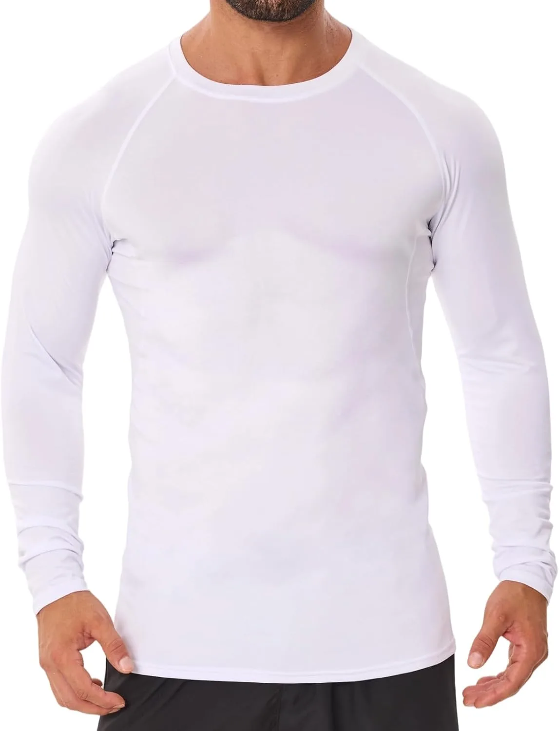 

Мужская компрессионная футболка с длинным рукавом для тренировок Donason