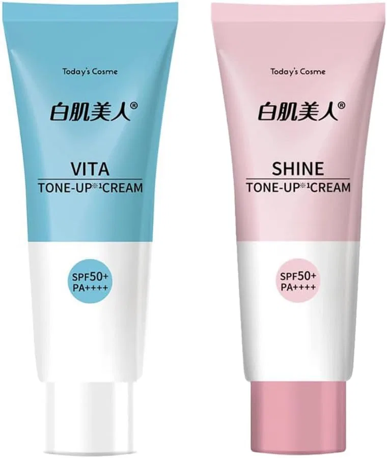 Набор кремов для лица White Shine + White Cream, Today's Cosme, 30 г x 2, белый