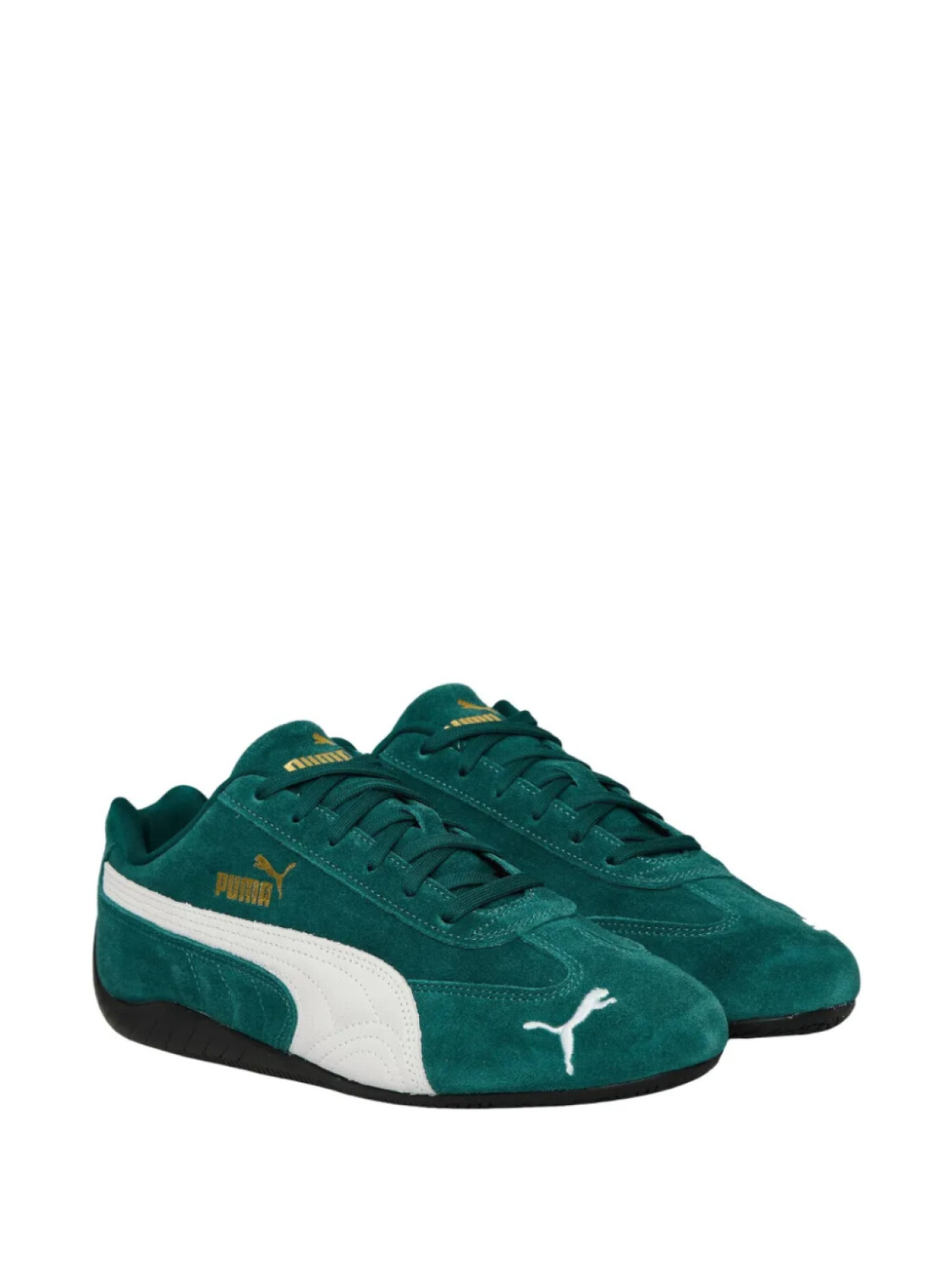 PUMA кроссовки Speedcat OG Dark Myrtle, зеленый — фото 2