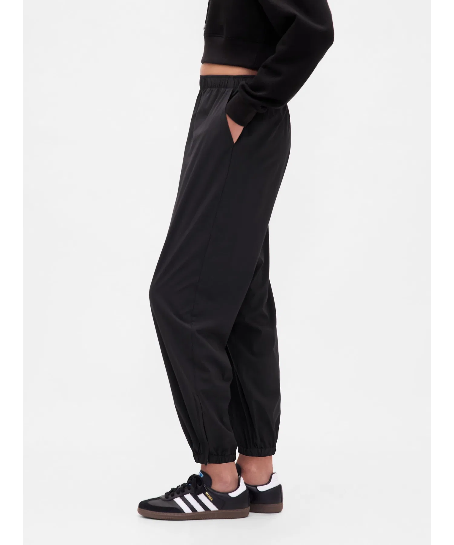 Женские брюки GAP GapFit Tech High Rise Zip Hem Jogger — фото 4