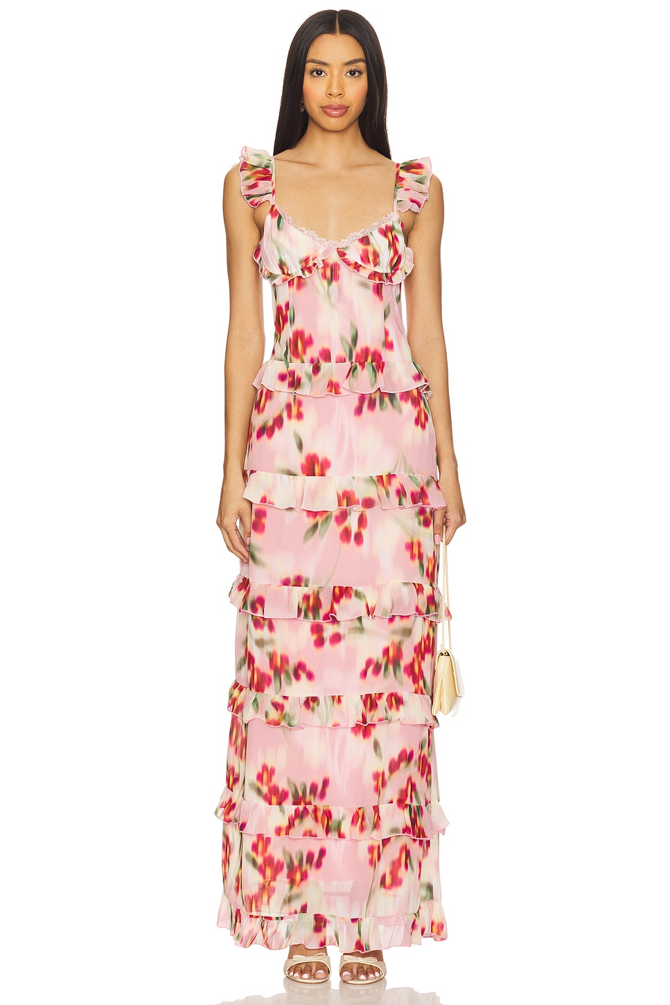 

Maxi-платье Melvina Runaway The Label, milla print
