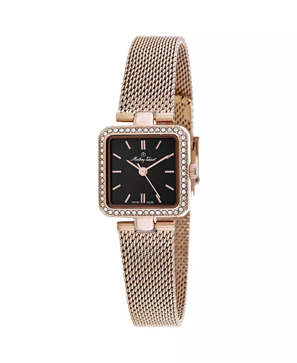 

Женские часы Fleury XIV с черным циферблатом - foo2pn Mathey Tissot, black