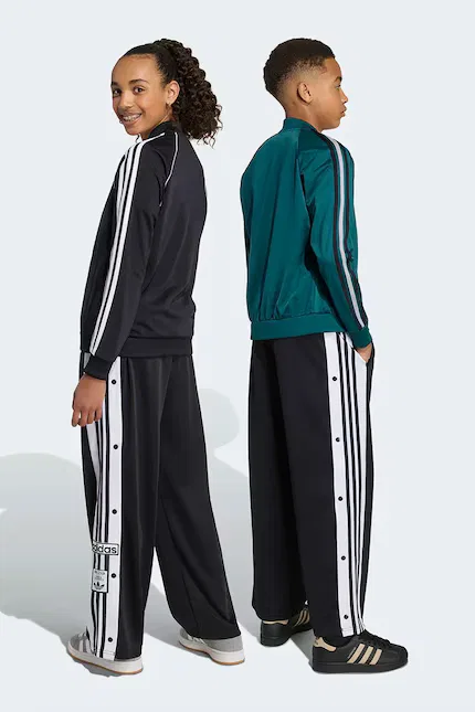 Спортивные штаны широкие Adidas Originals, черный — фото 3