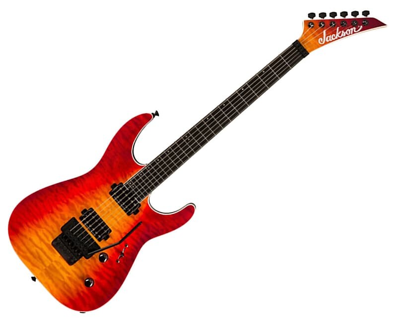 

Электрогитара Jackson Pro Plus Series Dinky DKAQ - Firestorm