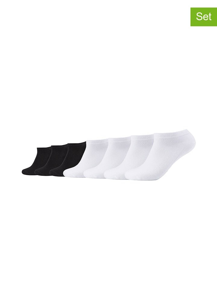

Носки camano 7er-Set: Socken, цвет Weiß/Schwarz