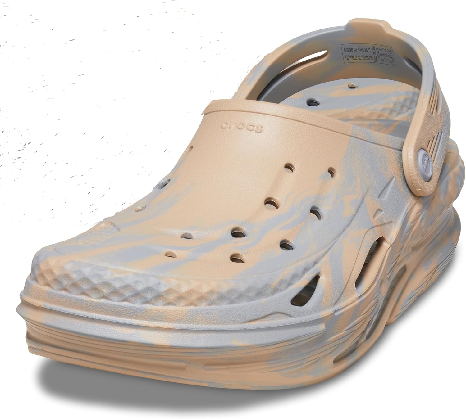 

Кроксы унисекс для взрослых Off Grid Crocs, светло-серый