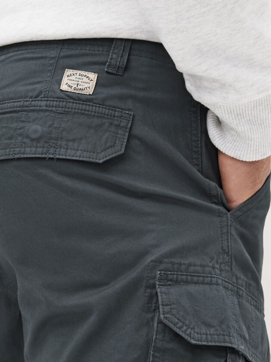 Шорты-карго Next Regular Cargo Pants, синий — фото 4