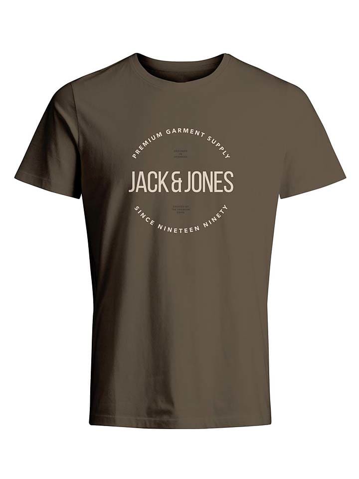 

Футболка Jack & Jones Blaaston, хаки