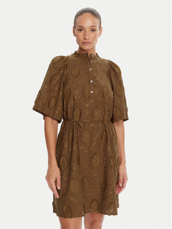 

Платье-рубашка straight fit Canterbury Imilia BBW4504 Bruuns Bazaar, коричневый