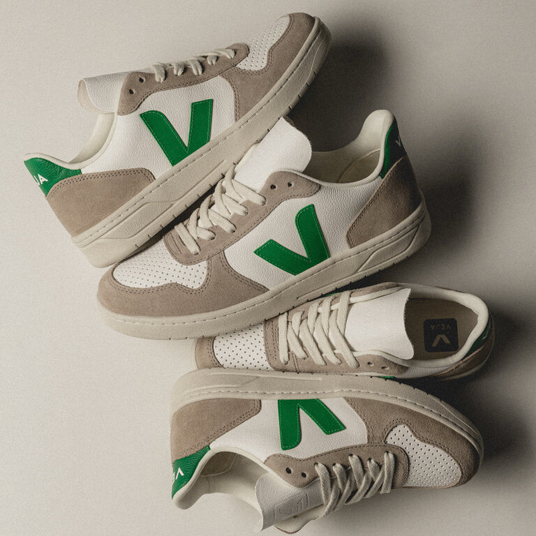 

Кроссовки V-10 Chromefree Leather Veja, белый