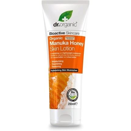 

Лосьон Manuka Натуральный вегетарианский лосьон без жестокости без парабенов и SLS 200 мл, Dr Organic