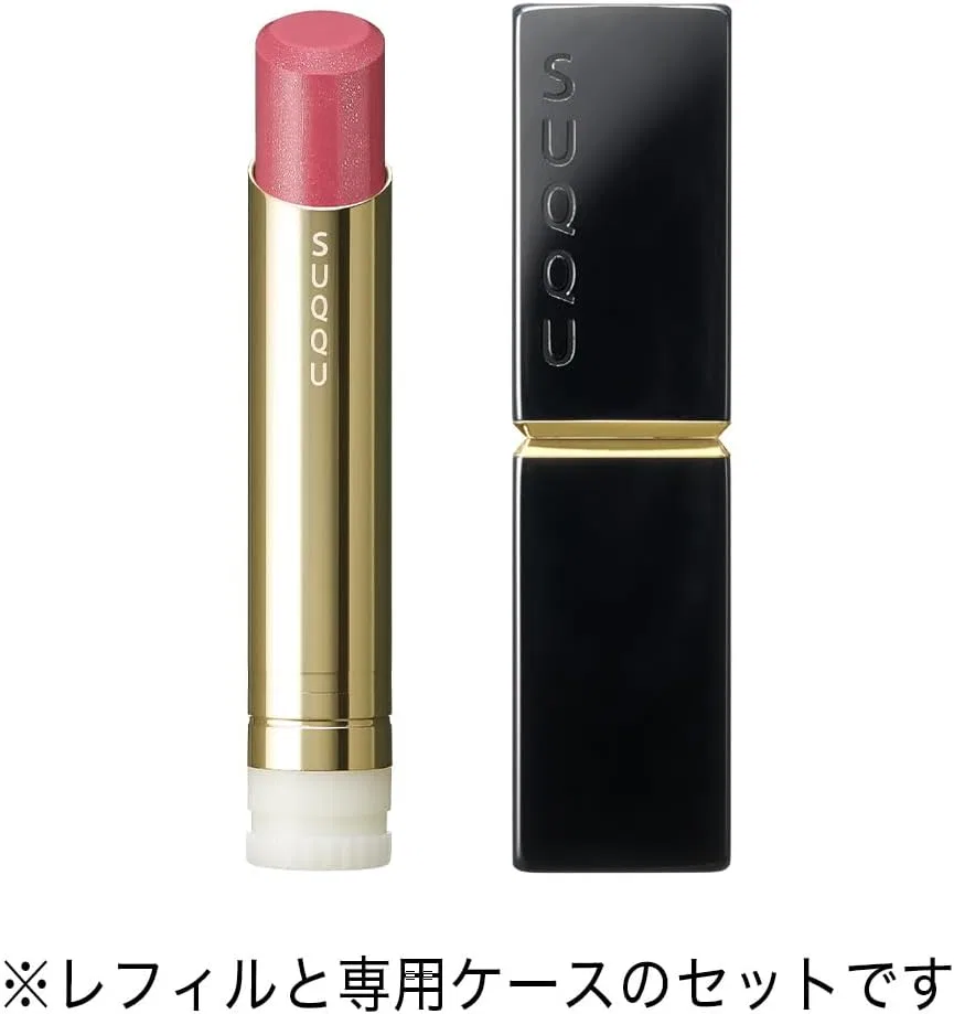 Губная помада SUQQU Sock Moisture Glaze Lipstick 104 Shake - YURAIKOI, 3.7 г, цвет 104 Rocking - YURAIKOI — фото 4