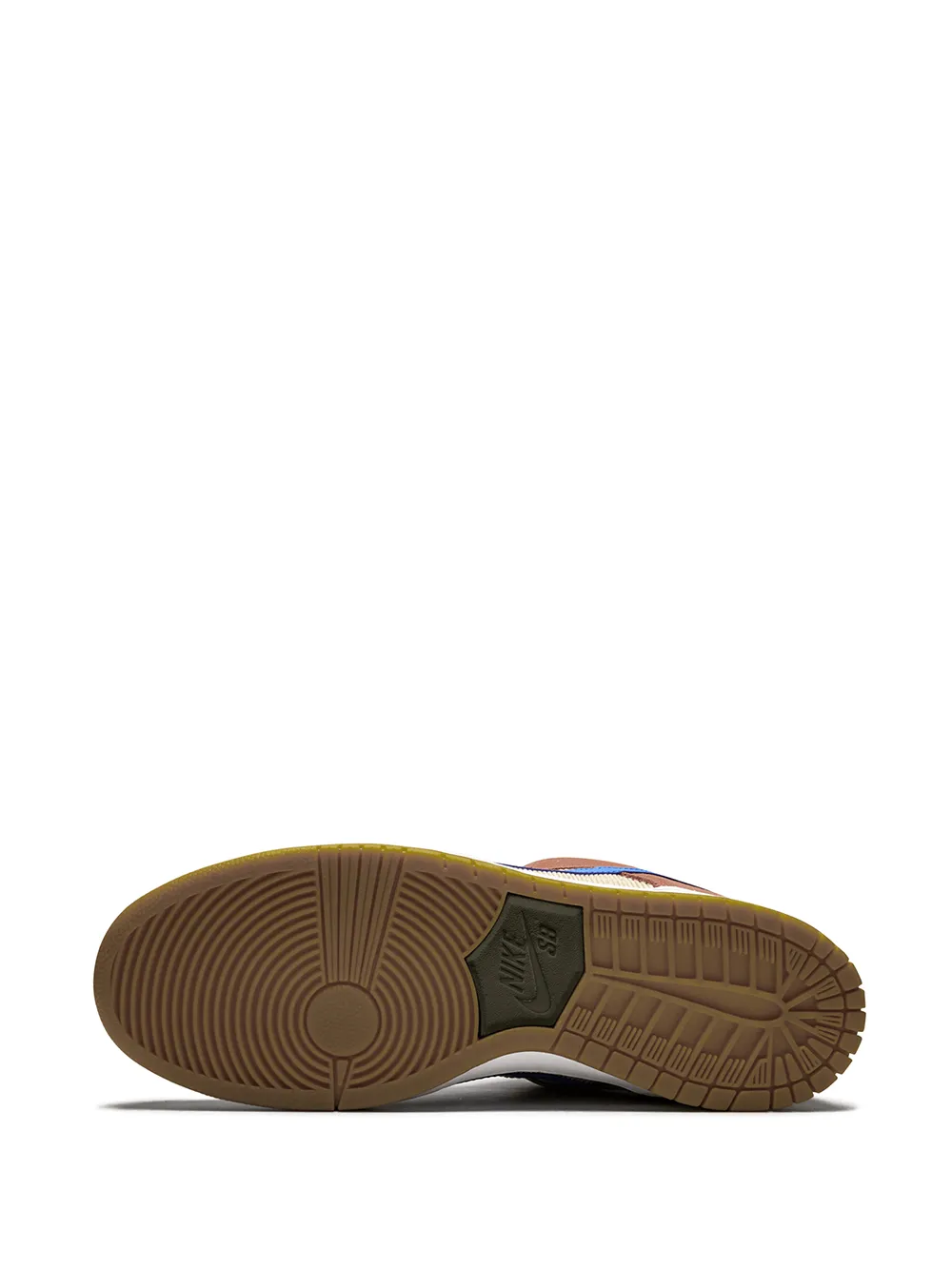 Кроссовки SB Dunk Low Pro Nike, коричневый — фото 4