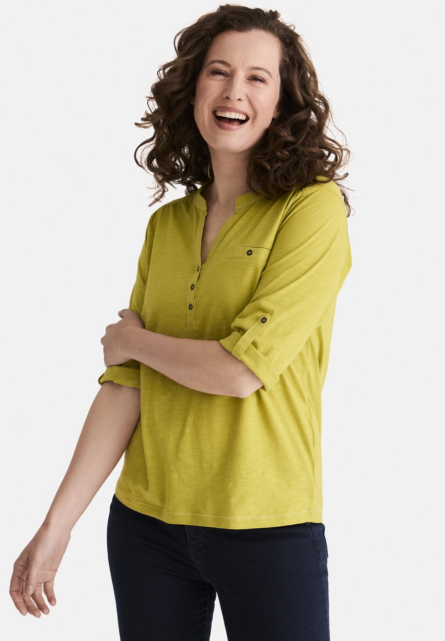 

Топ Stooker Women MARIE 3/4-ARM, Green Oil/Green