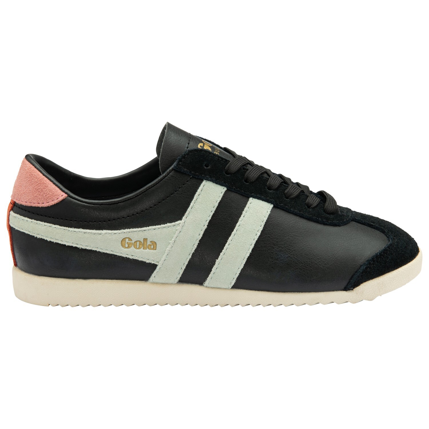 Кроссовки Gola Women's Bullet Pure, цвет Black/Matcha/Coral Pink