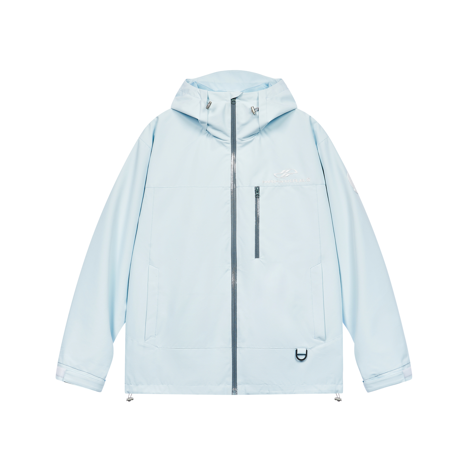 

HARSH AND CRUEL Ветровка Unisex, Ether Blue