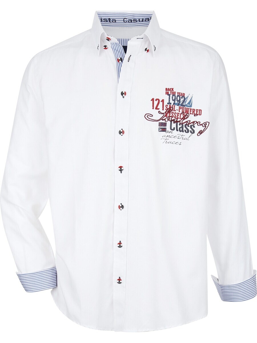 

Рубашка BABISTA Regular fit Button Up Lucidoro, белый