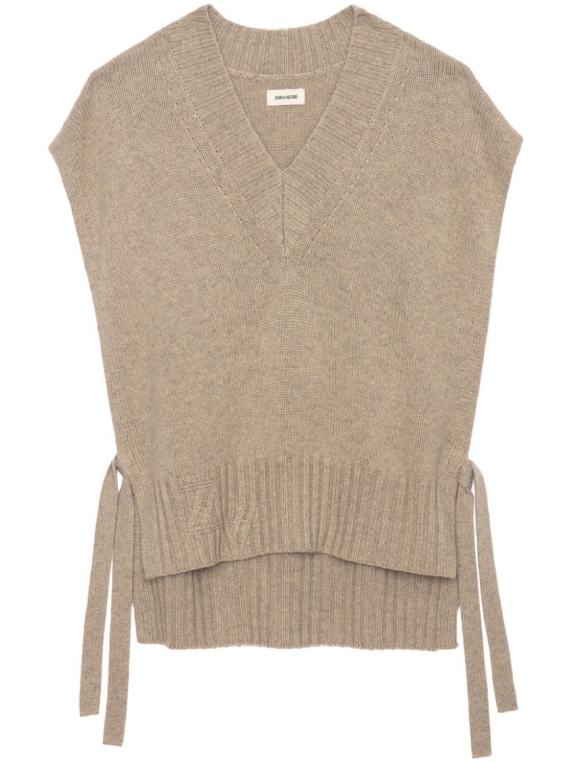 

Жилет Мэдди Zadig&Voltaire, нейтральный цвет