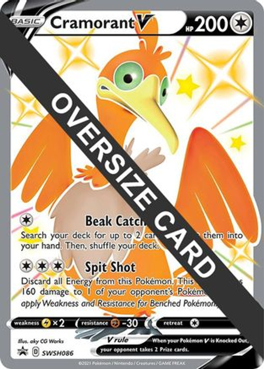 

Карточная игра Cramorant V - SWSH086 SWSH086 - Jumbo Cards Holofoil