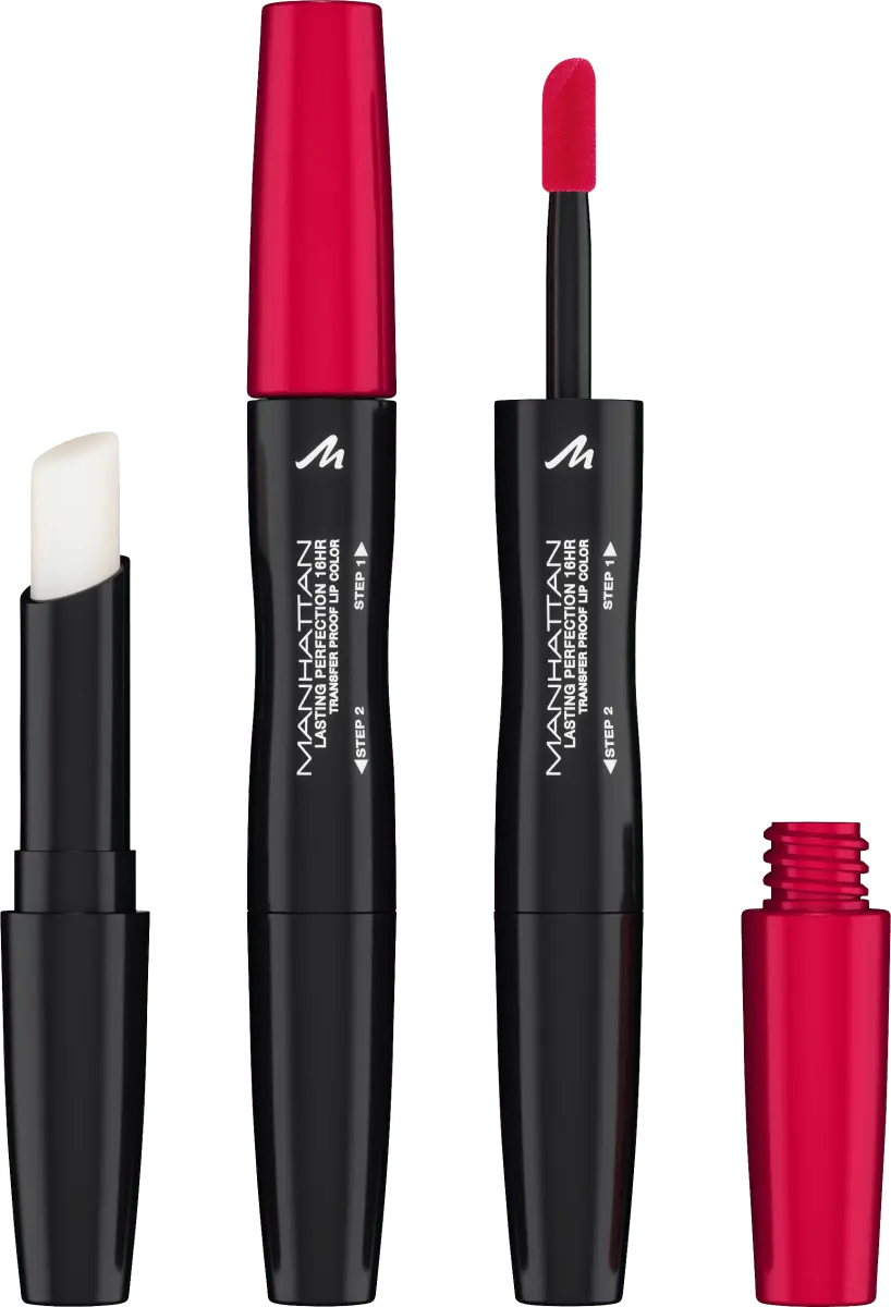 

Lippenstift Lasting Perfection 16ч 500 Kiss The Town Red 3,9г MANHATTAN Cosmetics