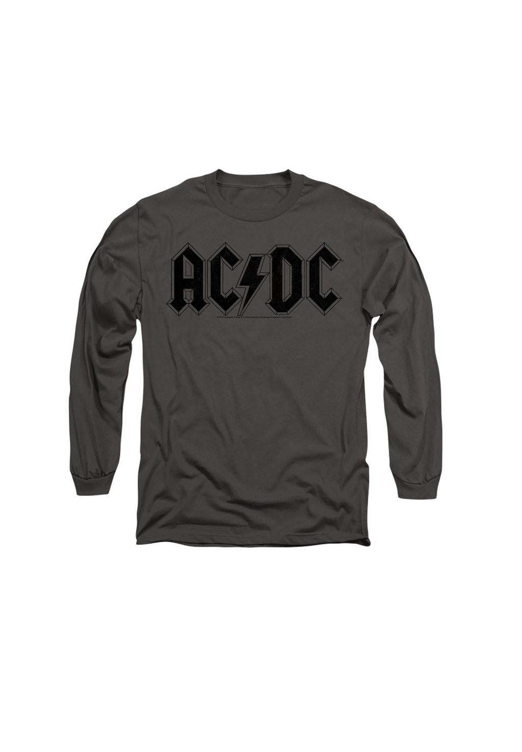 

Топ с длинными рукавами ACDC WORN LOGO Cotton Soul, антрацит