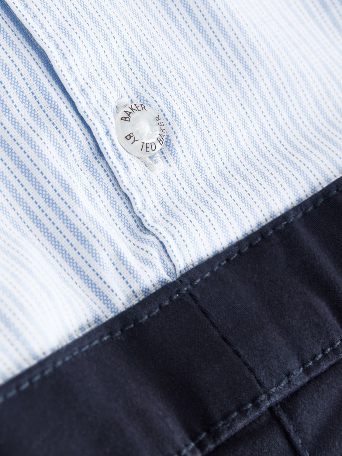 Baker by Ted Baker Комбинезон/Боди в цвете Navy, Light Blue — фото 4