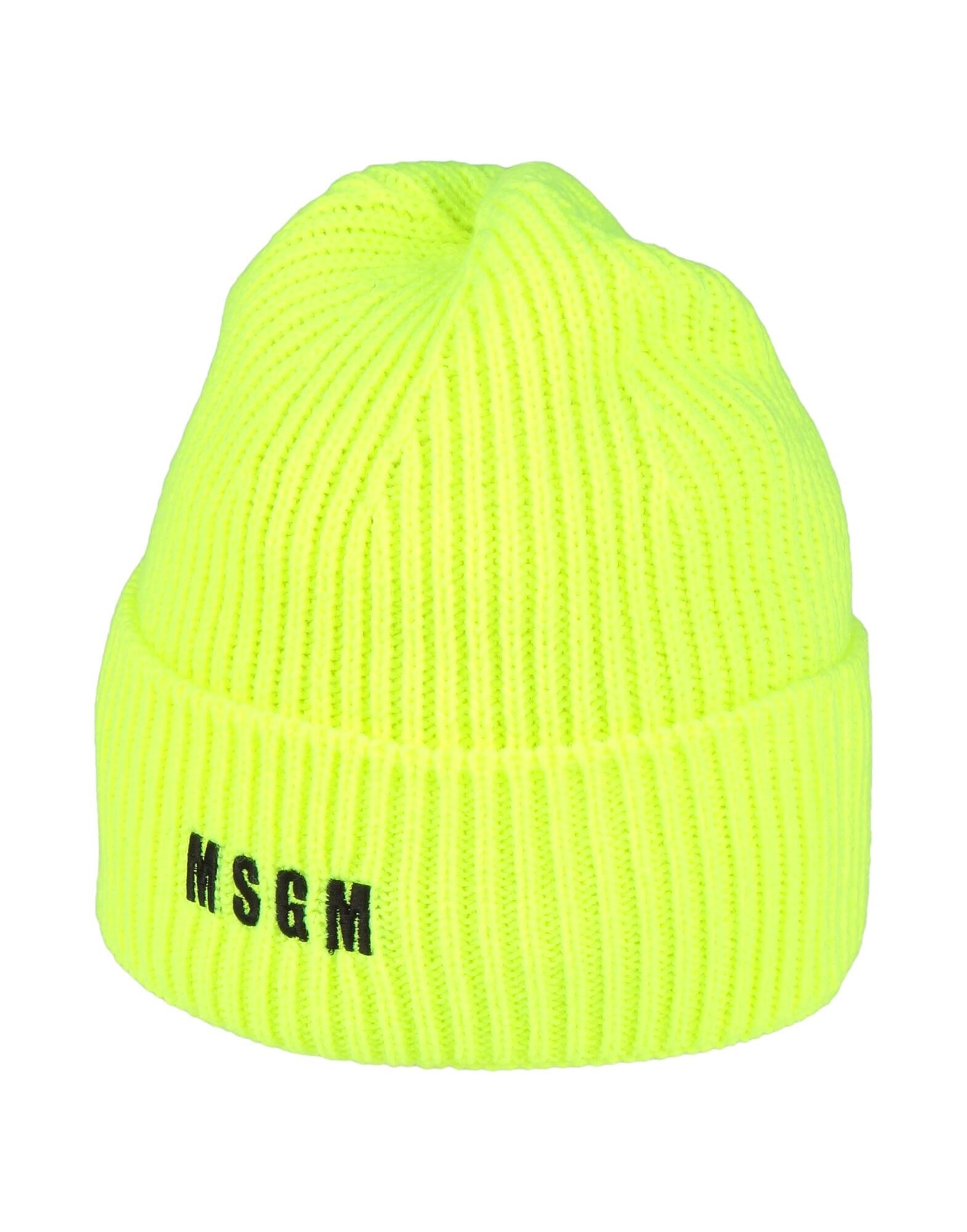 

Шапка Msgm, пастельно-желтый