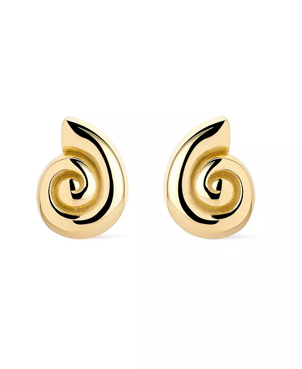 

Золотые серьги-гвоздики - гвоздики Ариэль Ana Luisa, gold