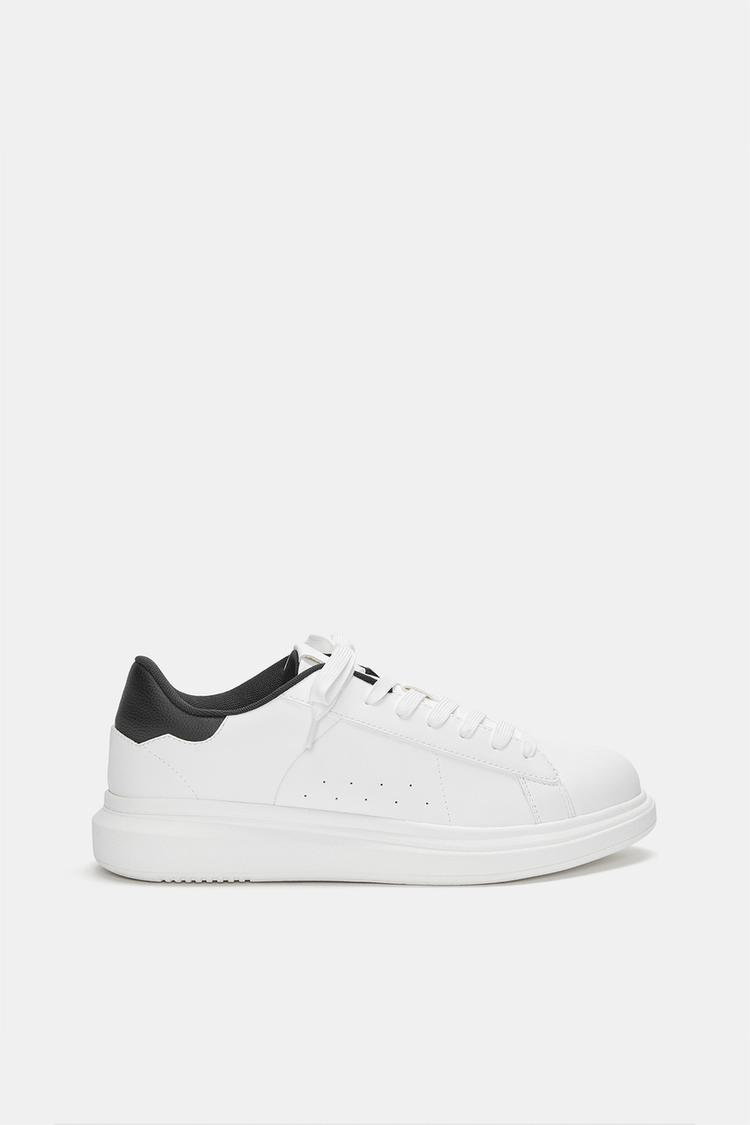 

Массивные кроссовки Pull And Bear, белый