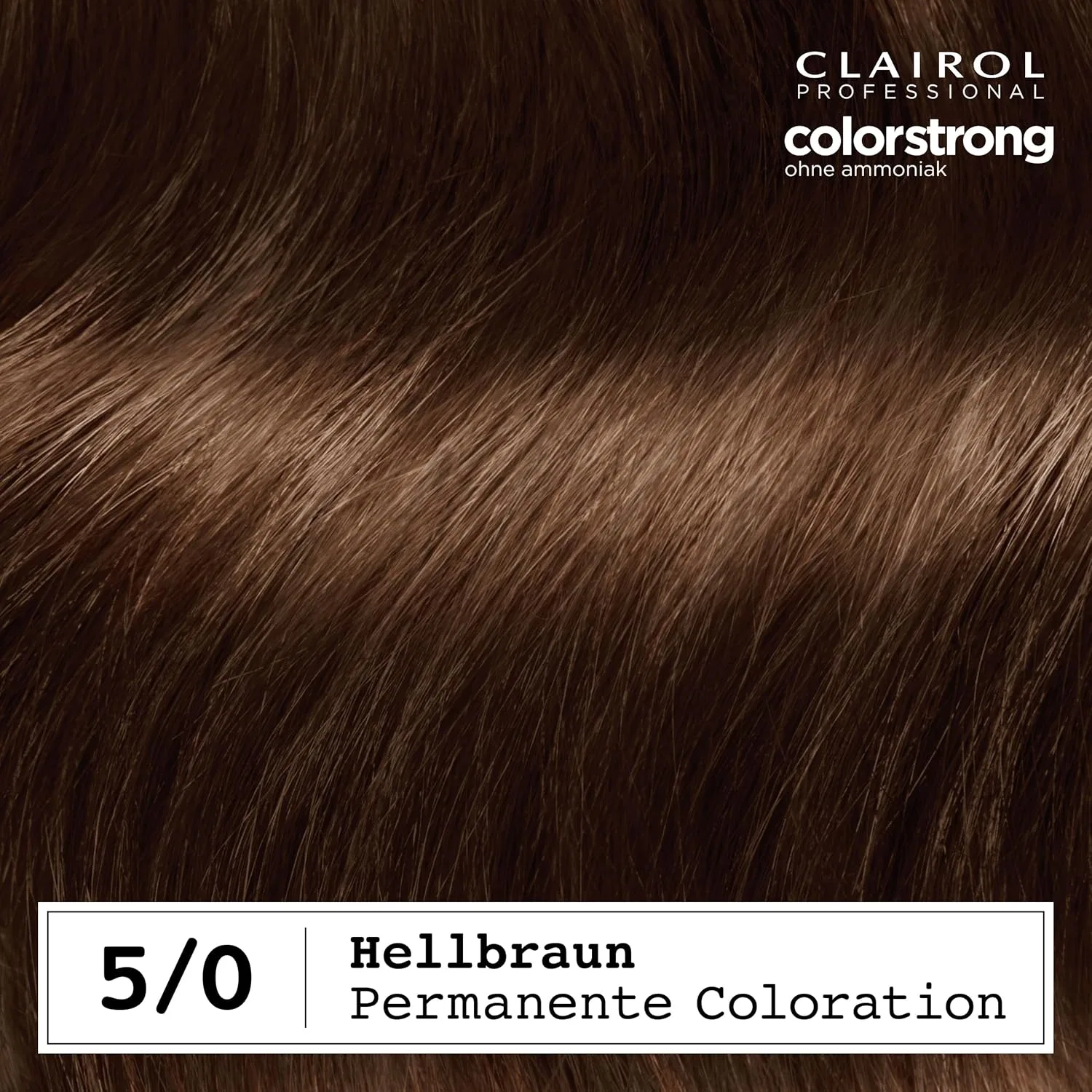 Перманентная многомерная краска для волос «Colorstrong» без аммиака от CLAIROL PROFESSIONAL, 5/0 Светло-коричневый Clairol — фото 4