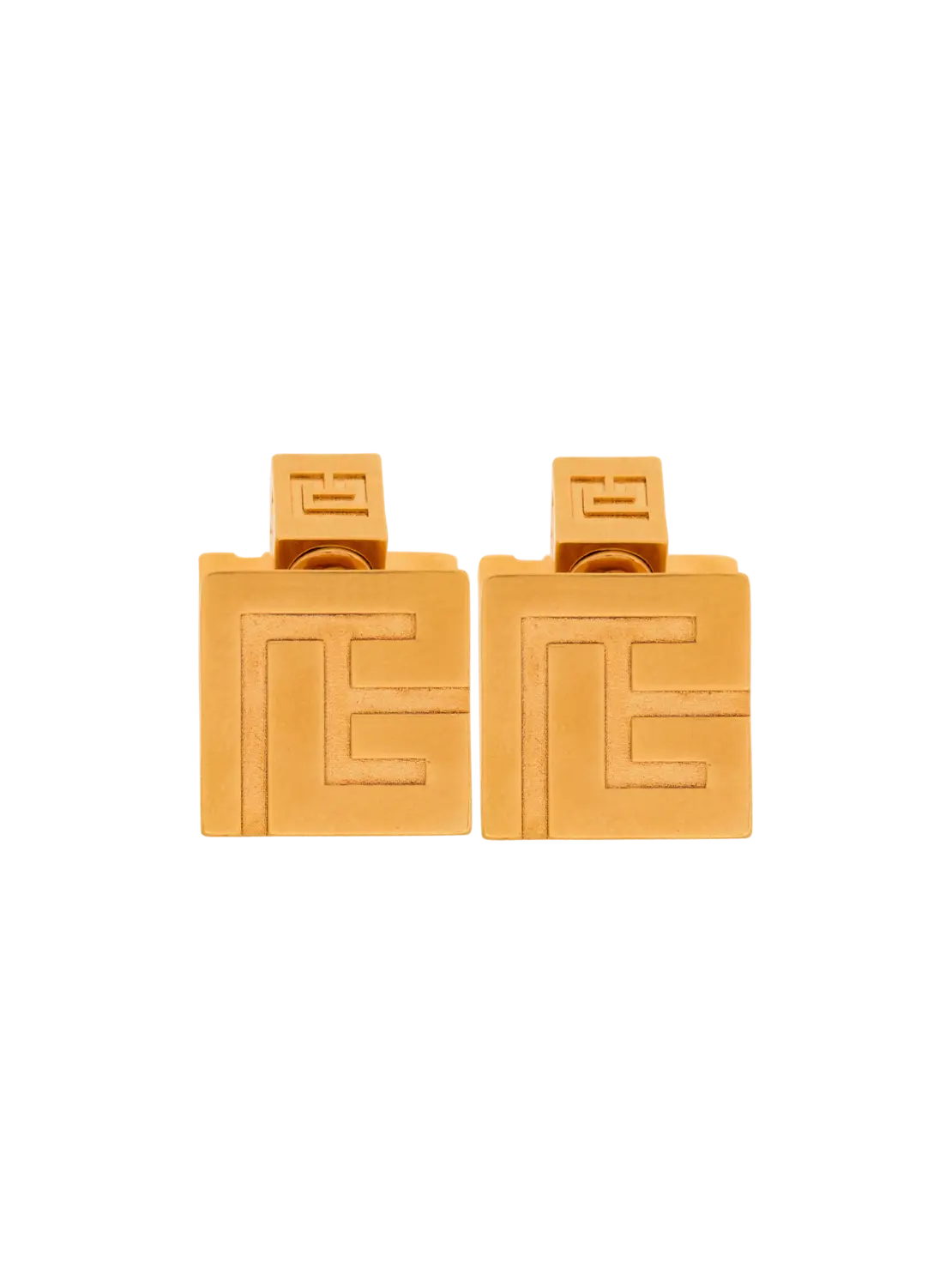 

Серьги-кольца 3D PB Balmain, золото