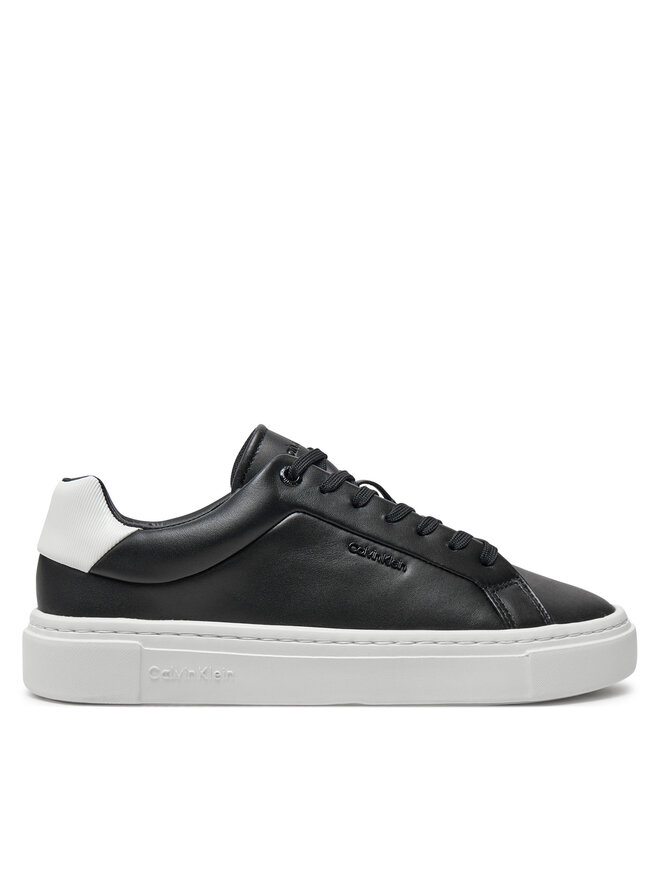 

Кроссовки Calvin Klein Cupsole Lace Up W/Ml Lth HW0HW02201, черный