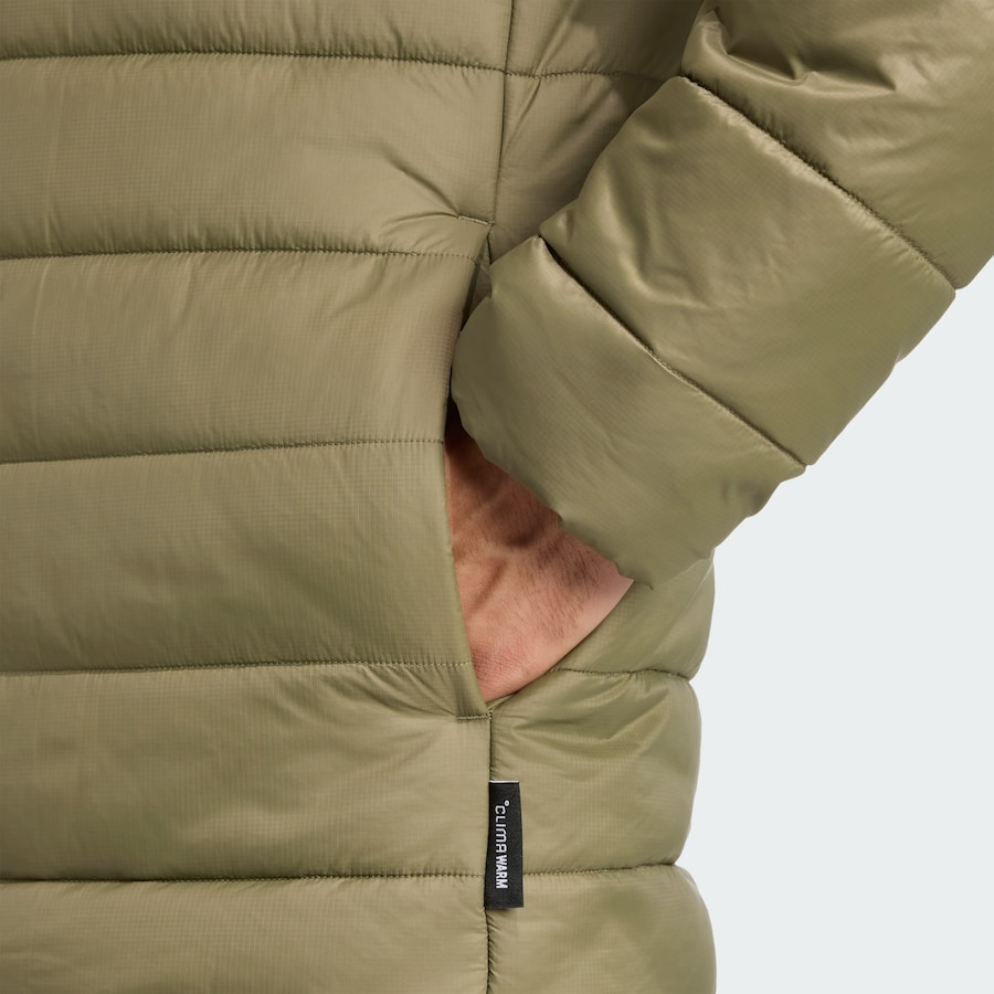 Куртка для активного отдыха ADIDAS TERREX Essentials, хаки — фото 4