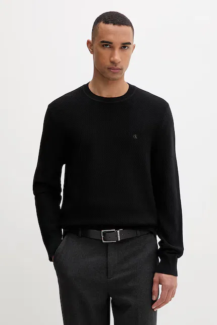 Свитер регулярный Calvin Klein, черный
