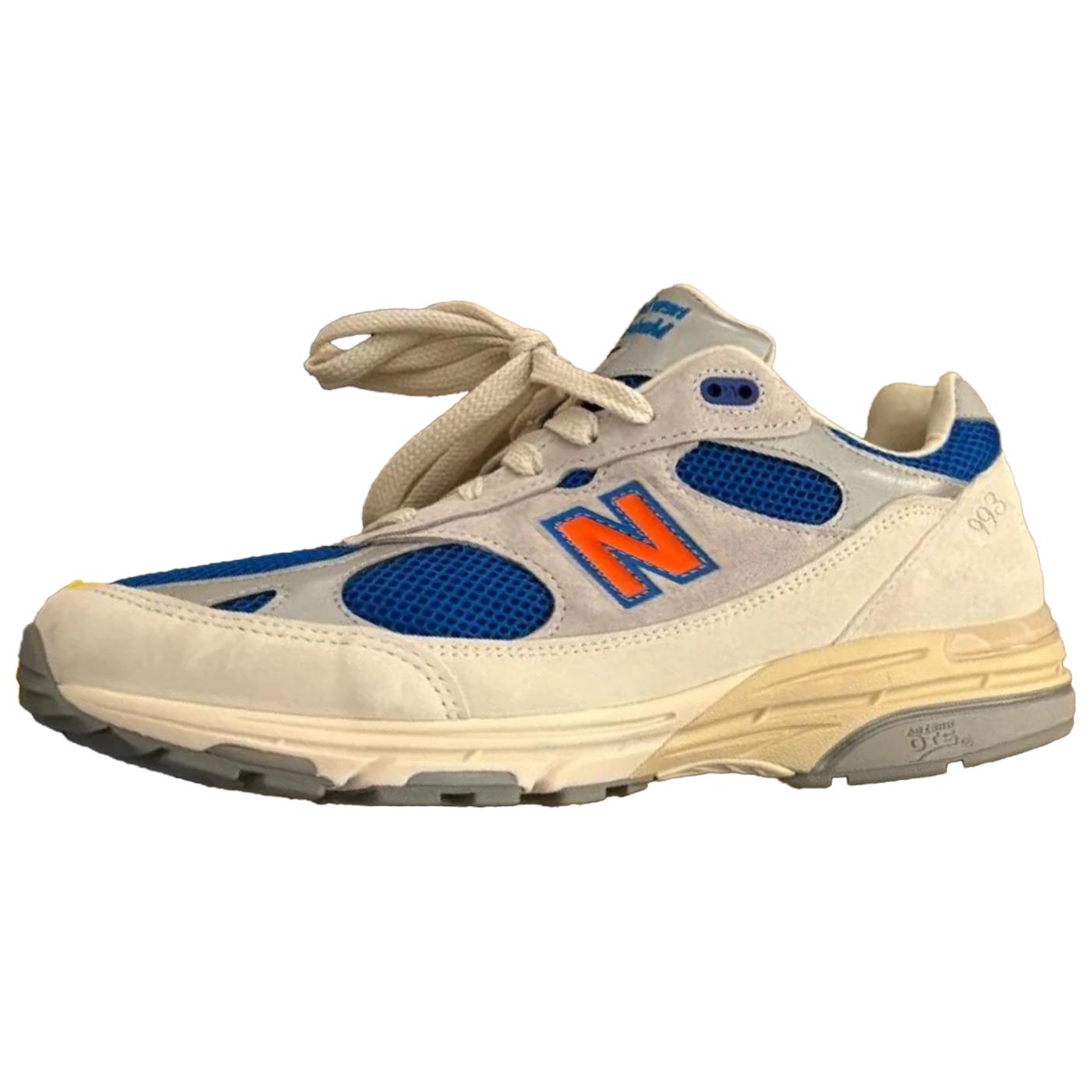 Kith x Madison Square Garden x 993 Made in USA 'New York Knicks Home' New Balance, бежевый — фото 3