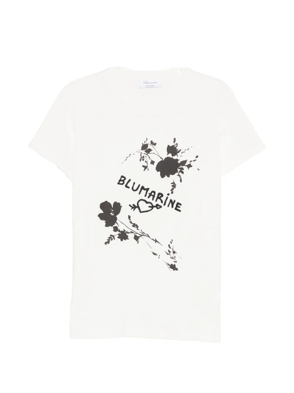 

Футболка с логотипом Blumarine, белый