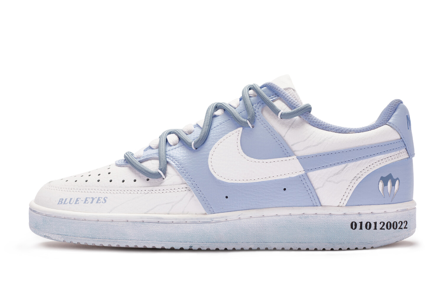 

Кроссовки Nike Court Vision 1 Skateboard Shoes Men Low-Top Blue White