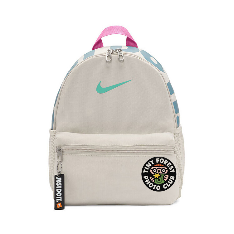 

Nike Тканевый рюкзак для детей серо-белый, Gray White