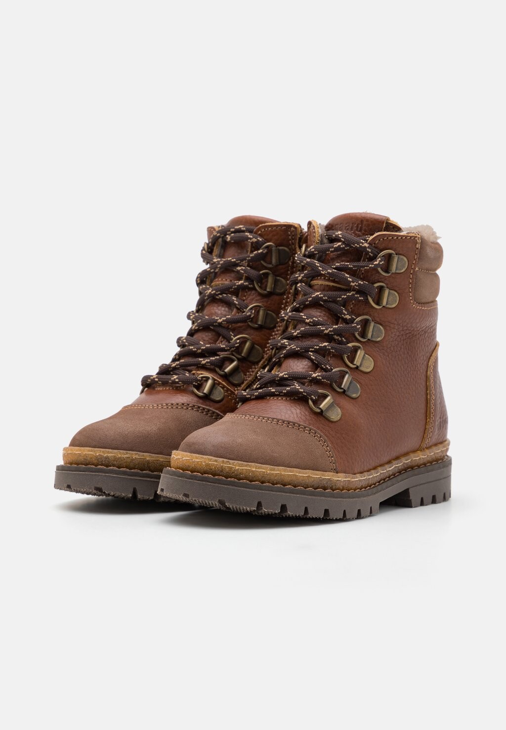 

Ботильоны на шнуровке GERT UNISEX Bisgaard, цвет Cognac